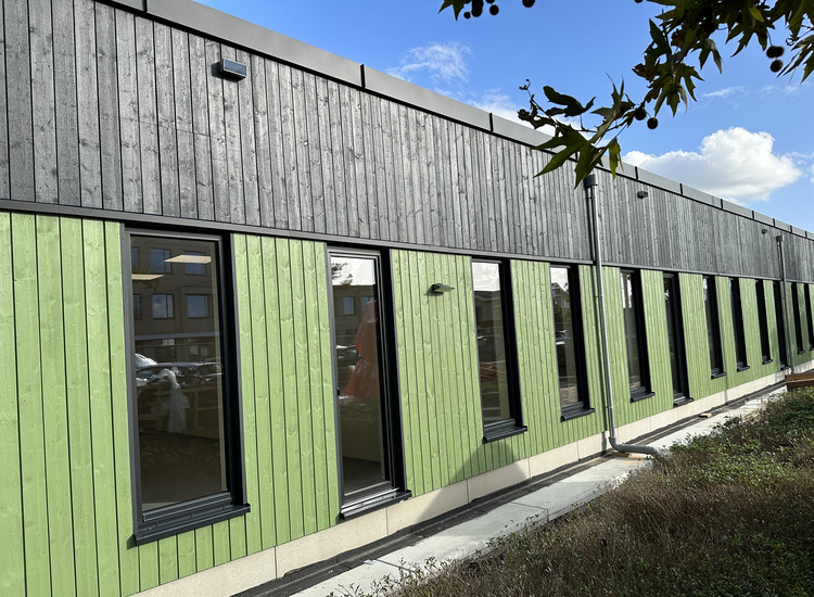 Circulaire schoolgebouw